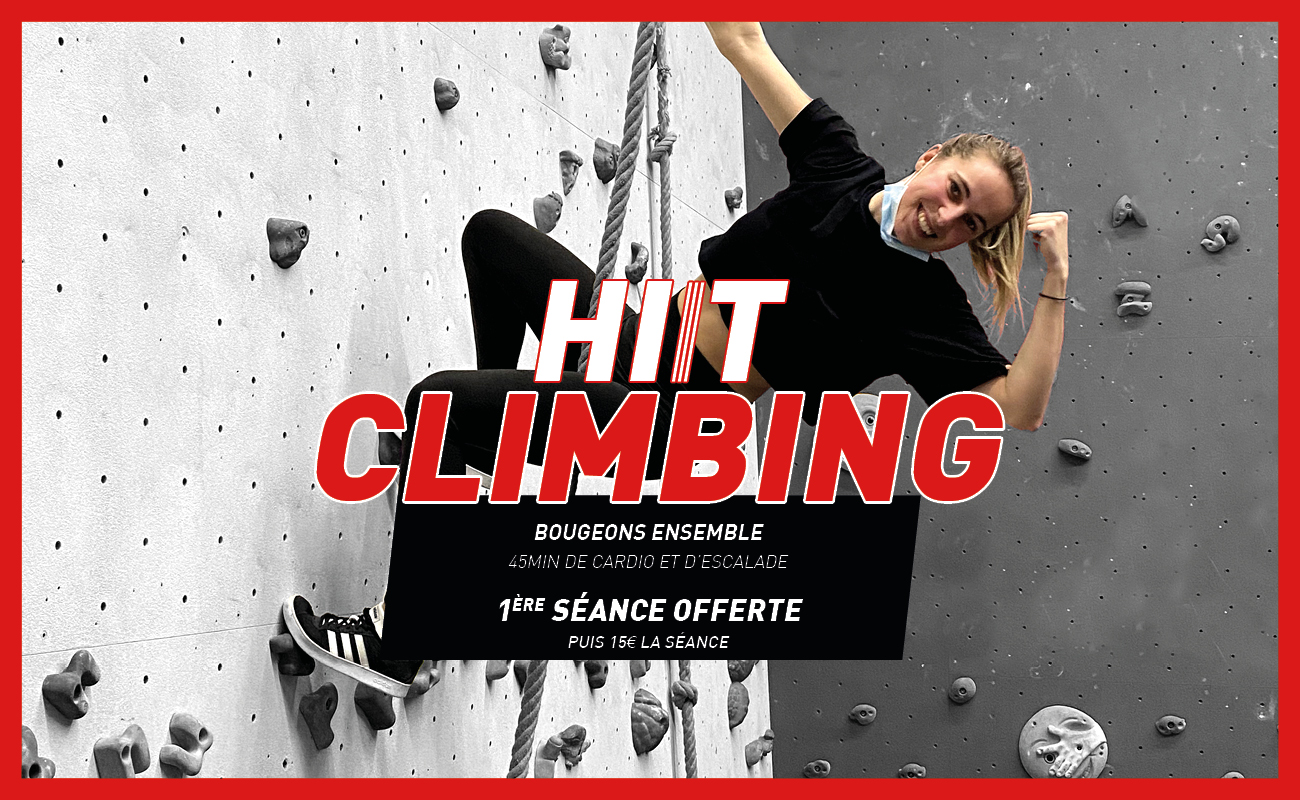 HIIT CLIMBING : SÉANCE REMISE EN FORME ASSURÉE !